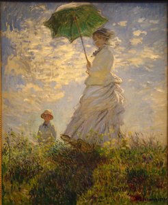 Mujer con sombrilla de Jean Monet